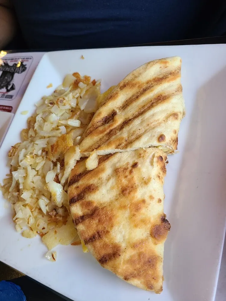 Breakfast Panini with Home Fries