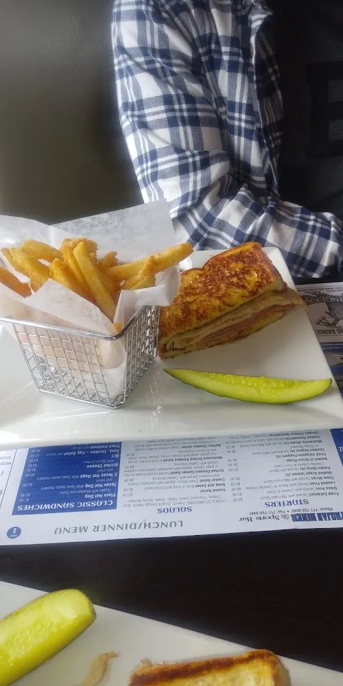 Monte Cristo with Beer Dipped Fries